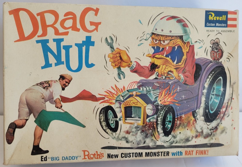 Model Car – Revell Drag Nut – 1963