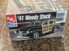 AMT 1941 FORD WOODY STOCK FACTORY SEALED KIT! CIRCA 2001! VMCP!