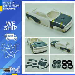 DiOlex DP24071 1/25 3D print 2009 Dodge Challenger SRT-8 Fast Furious 6 transkit
