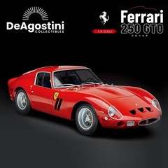 DEAGOSTINI Ferrari 250 GTO 1/8 Scale Full Kit Vol.1-110 Complete Japan