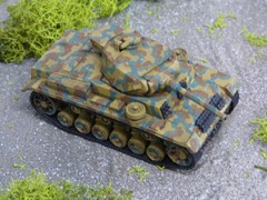 Roco Minitanks Pro Painted WWII German Panzer III Medium Tanks Lot #8998B©