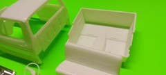 Cab Hood Glass Bumper 1978 F150 Ford 1/25 AMT 4×4 Pickup Truck Body Interior
