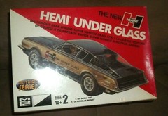 NEW BOX MPC HURST OLDS HEMI UNDER GLASS DRAG RACING CAR MODEL KIT FACTORY SEALED