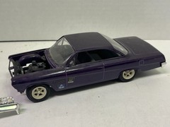 1/25-1/24 1962 CHEVROLET BEL AIR BUBBLE TOP BLACK BUILT PARTS MODEL CAR KIT