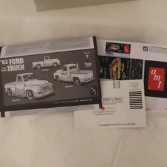 AMT ‘53 Ford Pickup Truck 3-in-1 Trophy Series 1/25 Scale Model Kit AMT882/12