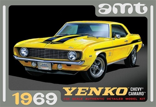 AMT 1969 Chevy Camaro (Yenko) 1/25 Scale Model Kit [New Toy]