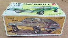 AMT ’77 Ford Pinto Open Complete Some Sealed Parts 1976 Issued 1:24 Kit T485