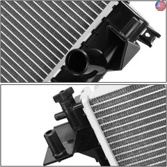 DNA Motoring OEM-RA-2256 OE Style Bolt-On Aluminum Core Radiator Compatible