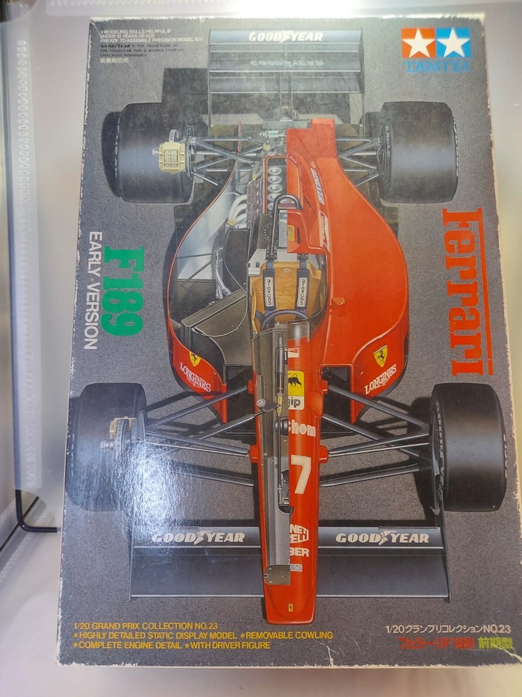 Tamiya Ferrari F189 1/20 scale Plastic model Kit 　 From Japan