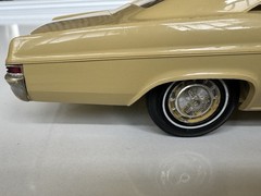 1966 Chevrolet Impala SS396 General Motors Dealership Promotional Model Car TAN