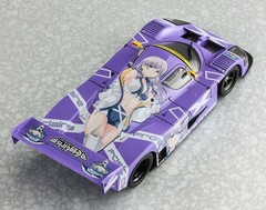 Hasegawa SP582 1/24 Model Car Kit Sauber Mercedes Benz C9 w/Claire Frost Figure