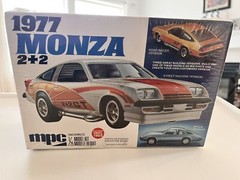 77Monza 2+2 Model Kit. 1/25, FS By MPC. Build 1of3 Ways.