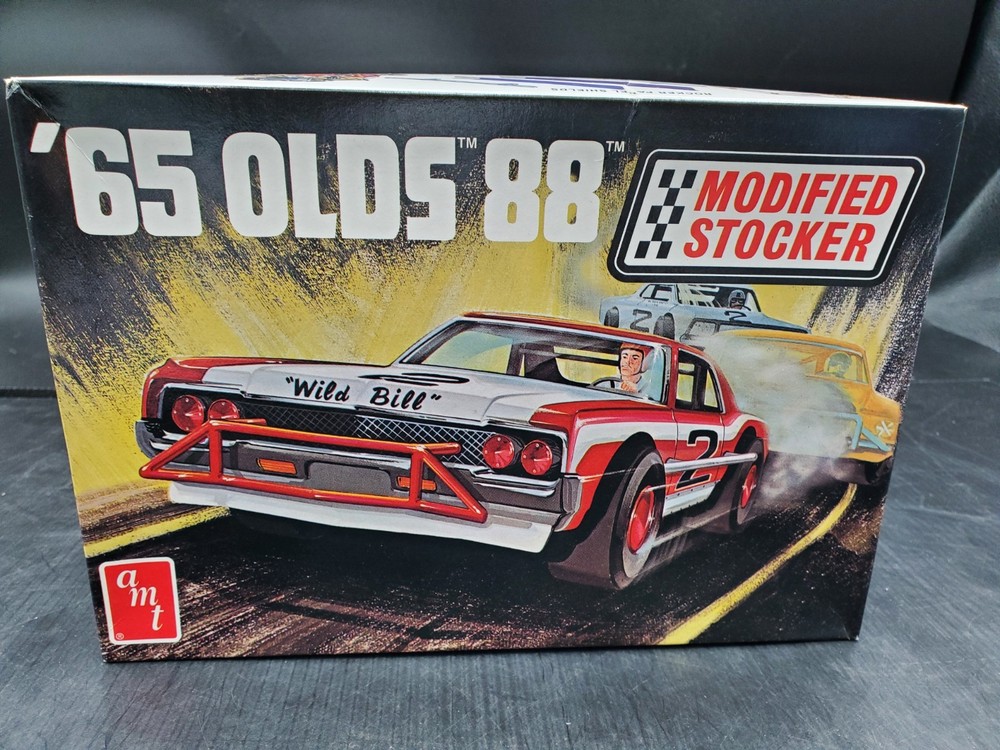 🚦😎🔥AMT # T190 1965 ’65 Oldsmobile 88 Modified Stocker Model Kit 1/25 Scale