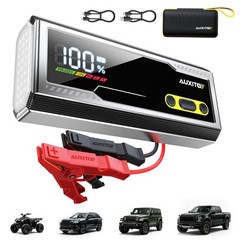Auxito 9000A Jump Starter 12V Car Battery Jump Starter Up To All Gas/All Diesel