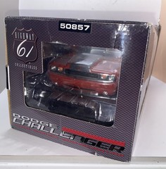 2009 Dodge Challenger SRT8 HIGHWAY 61 Ertl 1:18 MIB Red Orange Wrong Box