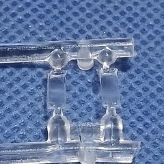 🌟 Turn Signal Lenses Little Red Wagon 1:25 Scale 1000s Model Car Parts 4 Sale