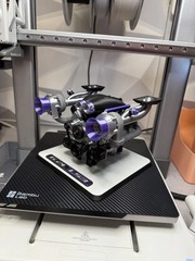 LS3 6.2L Twin Turbo Engine 1/6 Scale 3D Printed Display Model V8