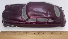 1948 Hudson Commodore Sedan Promo MASTER-CASTER 1/25 Ruby Red 98% Paint & Card