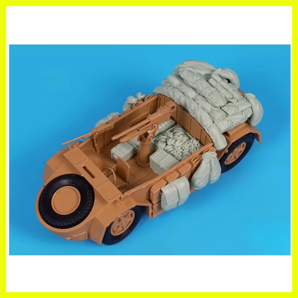 1/35 Scale Diecast Resin Model Assembled Kit ‌AS 42 Italian Off-Road Vehicle …