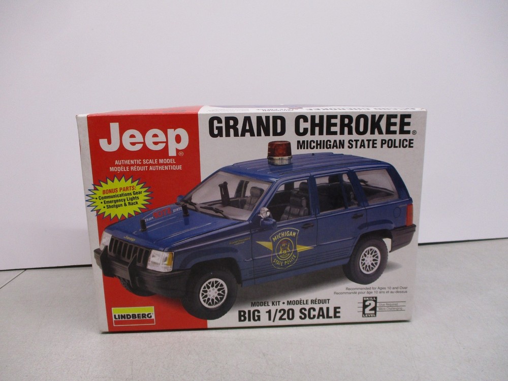 Lindberg Jeep Grand Cherokee Michigan State Police 1/20