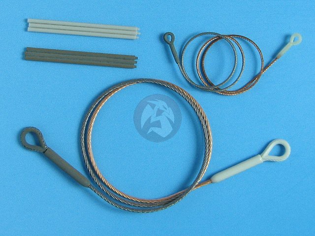 Eureka XXL 1/48 Metal Towing Cable for German Tiger I Ausf.E Tank WWII ER-4802