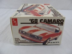 1981 AMT Ertl 1/25 Orange 1968 Chevrolet Camaro Z28 Model Car Kit #6559 New!