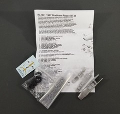 SMTS 1/43 Scale White Metal Model Kit RL 102 Brabham BT 24 1967