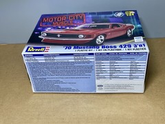 Revell 1970 Mustang Boss 429 85-2149 Model Kit New Open Box Motor City Muscle