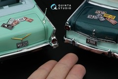Quinta Studio 1/24 1/25 Metal License Plates CA CO NV WA HI WY MT ID Photoetch