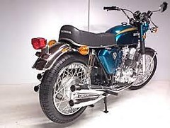 Big size Rare kit Tamiya 1/6 Honda dream CB750 FOUR from Japan 13553