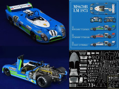MFH K853 Matra MS670B Le Mans 1973 1/12 Full Detail Kit Model Factory Hiro JPN