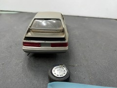 C6 MPC Ford Mustang SVO FOX BODY built Vintage Car model 1/25 McM.