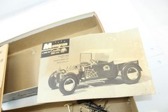 Vintage Ca. 1960 Black Widow Ford T Pick-up Rod Partially Assembled As Is Parts