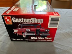 1958 Edsel Pacer ~ 1999 AMT Custom Shop Model Kit #30245 ~ 1/25 ~ New Unopened