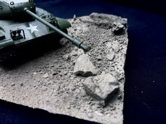 1/35 Scale Military Diorama Base Terrain Display Model Soldiers Figures Diecast