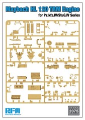RYEFIELD 2075 1/35 HL 120 TRM Engine For Pz.kfz.IV/StuG.IV Series
