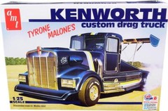 Skill 3 Model Kit Tyrone Malone’s Kenworth Custom Drag Truck 1/25 Scale Model by
