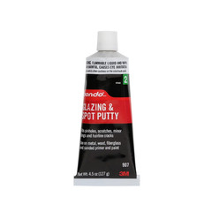 7 Pack Glazing and Spot Putty, 00907ES, 4.5 Oz, 1 Tube
