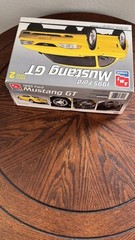 1995 Ford Mustang GT 1:25 AMT Model Kit – Partially Built