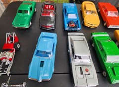 Model Junkyard/parts Plastic Muscle Car Lot Ford,Chevy, Mopar, Pontiac