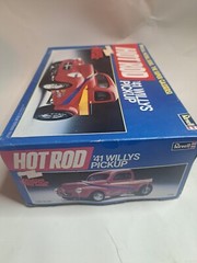 Revell 1/25 Hot Rod Magazine 41 Willys Drag Pickup Gasser Model 100% Complete