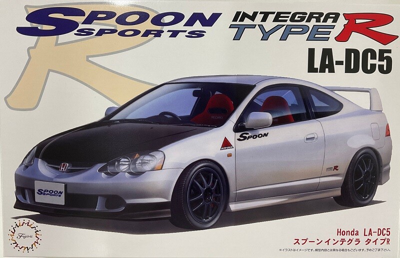 Fujimi ID-290 1/24 Scale Model Car Kit Spoon Acura Honda Integra Type R LA-DC5