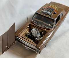 1965 Plymouth Belevedere 1/24 1/25 BUILT Model Kit