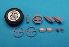 SD-F02 1/24 Ford GT40 Mk.2 Additional Parts, Fujimi Compatible, 3D Printed