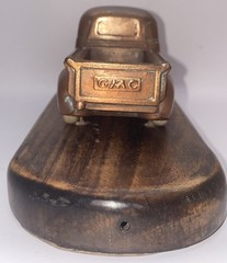 1948 GMC FC Pickup Promo 1/29 National Products Wood-base Mounted Bronze Award