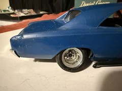 66 chevy chevelle malibu ss rat 427 model car Incomplete Junkyard Car
