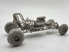 Mud Dragster 4×4 Fully Detailed 1/25 Scale Model Kit