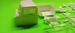 Diamond Reo 1/25 Cab Glass Windshield Interior Dash Seat AMT Truck Tractor