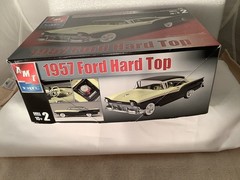 AMT/ERTL 1957 Ford Hard top New Open Box Parts In Factory Sealed Plastic Bags