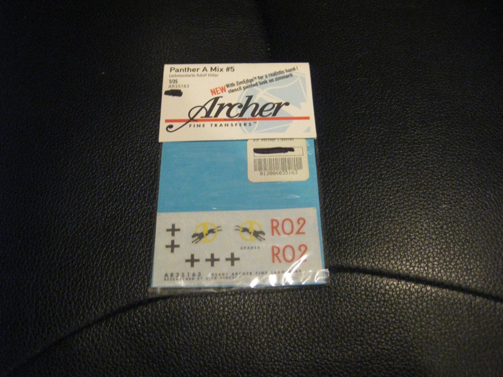 Panther A Mix #5 Leibstandarte Adolf Hitler in 1/35 by Archer Fine Transfers